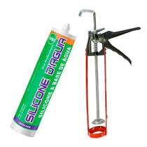 Kit Silicone Preto Com Aplicador Kit Silicone Preto Com Aplicador