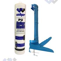 Kit Silicone Pu40 + Aplicador Silicone 9 Pol.