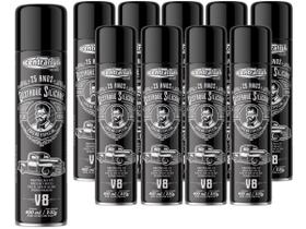 Kit Silicone Spray Aerossol Perfumado V8 Centralsul 400ML 10 Unidades