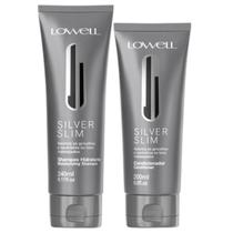 Kit Silver Slim 1 Shampoo 240ml 1 Condicionador 200ml Lowell