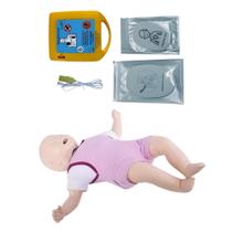 Kit Simulador Infantil/bebê Rcp + Desfribilador Dea - MEDFUTURE