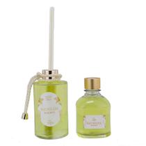 Kit Sinergia Zen Aromatizante Difusor + Refil Maçã e Canela - Bamboo