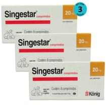 Kit Singestar Konig com 8 Comprimidos Com 3 unidades