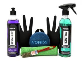 Kit sintra fast produto para limpar painel e intense revitalizador plásticos vonixx Kit sintra fast produto para limpar painel e intense revitalizador plásticos vonixx