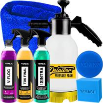 Kit Sintra Fast Tok Final V Floc Vonixx e Snow Foam Detailer Limpeza Bacterida e Neutra Brilho e Proteção