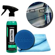 Kit Sintra Fast Vonixx 500ml + Pano Microfibra + Aplicador Vonixx - APC multiuso