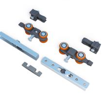 KIT Sistema Aéreo Para Portas DN 80 Oculto Frontal - 1 PORTA Ducasse