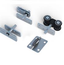 KIT Sistema Aereo Para Portas Tipo Camarão DN 80 PL 02 Folhas DUCASSE KIT Sistema Aereo Para Portas Tipo Camarão DN 80 PL 02 Folhas DUCASSE