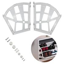 Kit Sistema Articulador Triplo para Sapateira BigFer Branco