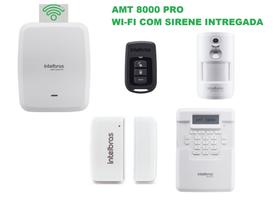 Kit Sistema De Alarme Sem Fio Completo Amt 8000 Intelbras Kit Sistema De Alarme Sem Fio Completo Amt 8000 Intelbras