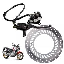 Kit Sistema De Freio Disco + Lona Cobreq Cbx 250 Twister Cb 300r Sem Abs Kit Sistema De Freio Disco + Lona Cobreq Cbx 250 Twister Cb 300r Sem Abs