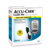 Kit Sistema de Monitorização da Glicemia sem Fio Accu-Chek Guide Me + Um Frasco com 50 Tiras-Teste - Accu Chek