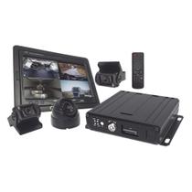 Kit Sistema DVR Monitoramento Automotivo Online MI Pro Line Roadstar - RS999BR