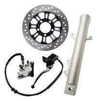 Kit Sistema Freio Disco Dianteiro Titan150 08 Pinça 2 Pistão Kit Sistema Freio Disco Dianteiro Titan150 08 Pinça 2 Pistão