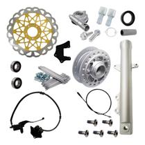 Kit Sistema Freio Titan 150 2004 A 2008 Discão Scud