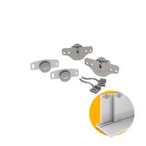 Kit Sistema Para Porta de Correr de Armários E Móveis Ro21 M Rometal Kit Sistema Para Porta de Correr de Armários E Móveis Ro21 M Rometal