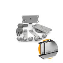 Kit Sistema Para Porta de Correr Ro47 Com Guia Mola 4025 Rometal Kit Sistema Para Porta de Correr Ro47 Com Guia Mola 4025 Rometal