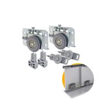 Kit Sistema Para Porta de Correr Ro62 Com Guia 4002 Comum Rometal Kit Sistema Para Porta de Correr Ro62 Com Guia 4002 Comum Rometal