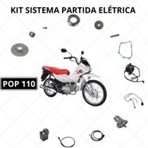 Kit Sistema Partida Elétrica POP 110