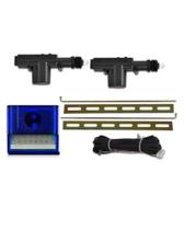 Kit Sistema Travas Elétrica Universal 2 Portas Duplo Comando