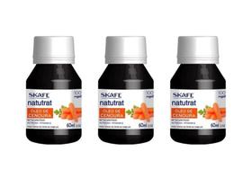 Kit Skafe Natutrat - Óleo Capilar de Cenoura 60 ml - 3 Unid