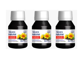 Kit Skafe Natutrat - Óleo Capilar de Girassol 60 ml - 3 Unid
