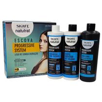 Kit Skafe Natutrat Progressive System: Shampoo, Gloss Redutor e Máscara Reconstrutora Kit Skafe Natutrat Progressive System: Shampoo, Gloss Redutor e Máscara Reconstrutora