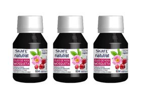 Kit Skafe - Óleo Capilar de Rosa Mosqueta 60 ml - 3 Unid Kit Skafe - Óleo Capilar de Rosa Mosqueta 60 ml - 3 Unid