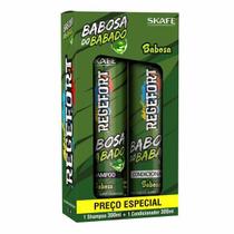 Kit Skafe Regefort Babosa Do Babado Shampoo E Condicionador