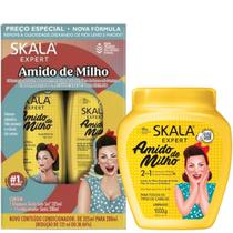 Kit Skala Amido de Milho 3 Itens Kit Skala Amido de Milho 3 Itens