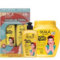 Kit Skala Amido de Milho 4 Itens Kit Skala Amido de Milho 4 Itens