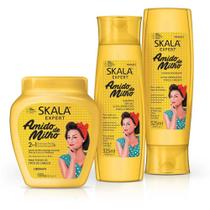Kit Skala Amido de milho shampoo, condicionador e creme de tratamento