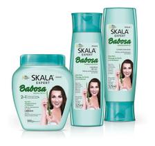 Kit Skala Babosa Shampoo + Condicionador + Creme 2em1 - Skala Expert