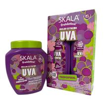 Kit Skala Creme 01 kg Uva + Shampoo + Condicionador Kit Skala Creme 01 kg Uva + Shampoo + Condicionador