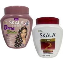 Kit Skala Creme Pote 01 kg Dona + Pote 01 kg 12 em 1