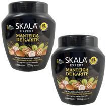 Kit Skala Creme Pote 01 kg Manteiga de Karité 02 Und