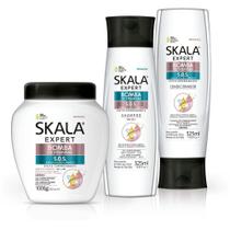 Kit Skala Expert Bomba De Vitaminas Shampoo,Condicionador e Creme