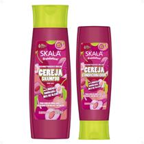 Kit Skala Frutástica Cereja: Shampoo e Condicionador 200ml Kit Skala Frutástica Cereja: Shampoo e Condicionador 200ml