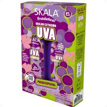 Kit Skala Frutástica! Uva: Shampoo 325ml e Condicionador 200ml Kit Skala Frutástica! Uva: Shampoo 325ml e Condicionador 200ml