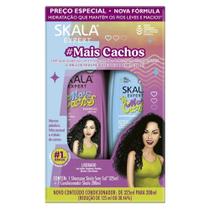 Kit Skala Mais Cachos Shampoo 325ml + Condicionador 200ml