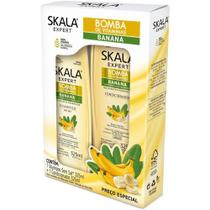 Kit Skala Shampoo + Condicionador Bomba de Vitaminas Banana 650ml Kit Skala Shampoo + Condicionador Bomba de Vitaminas Banana 650ml