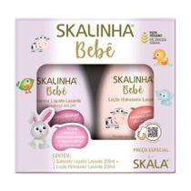 Kit Skalinha Bebê Lavanda Sabonet Líquido + Hidratant 400ml