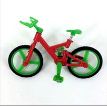 Kit Skate com Bicicleta de Dedo Bike Colorido + Acessórios Brinquedo Infantil para Crianças Esportivo Radical Plastico - LVO