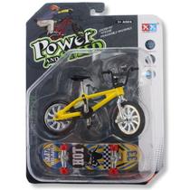 Kit Skate de dedo com Bicicleta de Dedo Power And Speed Kit Skate de dedo com Bicicleta de Dedo Power And Speed