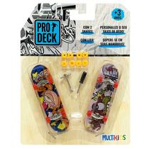 Kit Skate de Dedos - Pro Deck MULTIKIDS