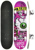 Kit skate radical super com acessórios olho rosa