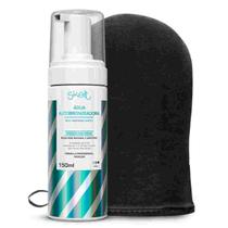 Kit Skelt Agua Autobronzeadora Corporal 150ml e Luva Aplicadora