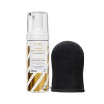 Kit Skelt Mousse Autobronzeador 140ml + Luva Aplicadora