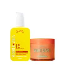 Kit Skelt Summer Vibes Amalfi Sunset Protetor Solar Hidratante (2 produtos) Kit Skelt Summer Vibes Amalfi Sunset Protetor Solar Hidratante (2 produtos)