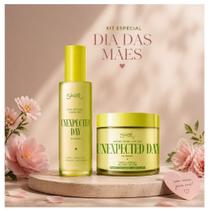 Kit Skelt Unexpected Day Perfume Mist Hidratante Firmeza. Kit Skelt Unexpected Day Perfume Mist Hidratante Firmeza.